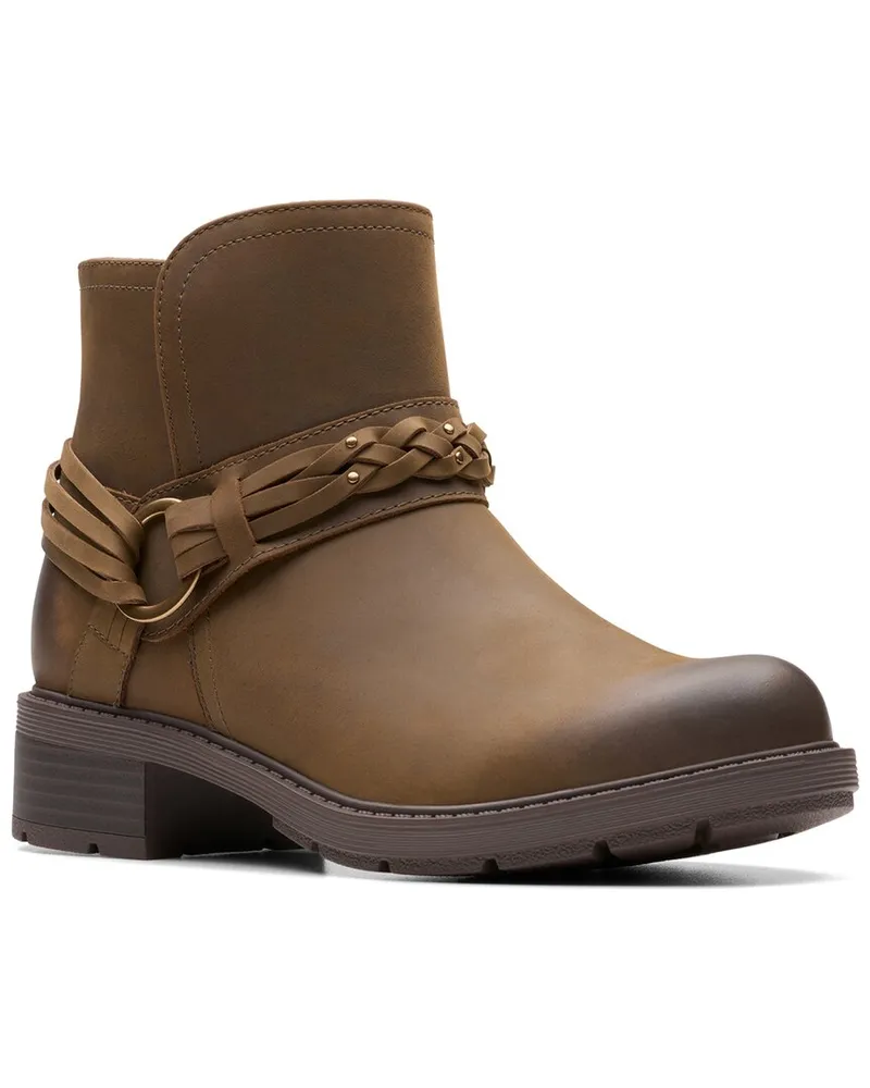 Clarks Hearth Kaylie Leather Bootie Nocolor