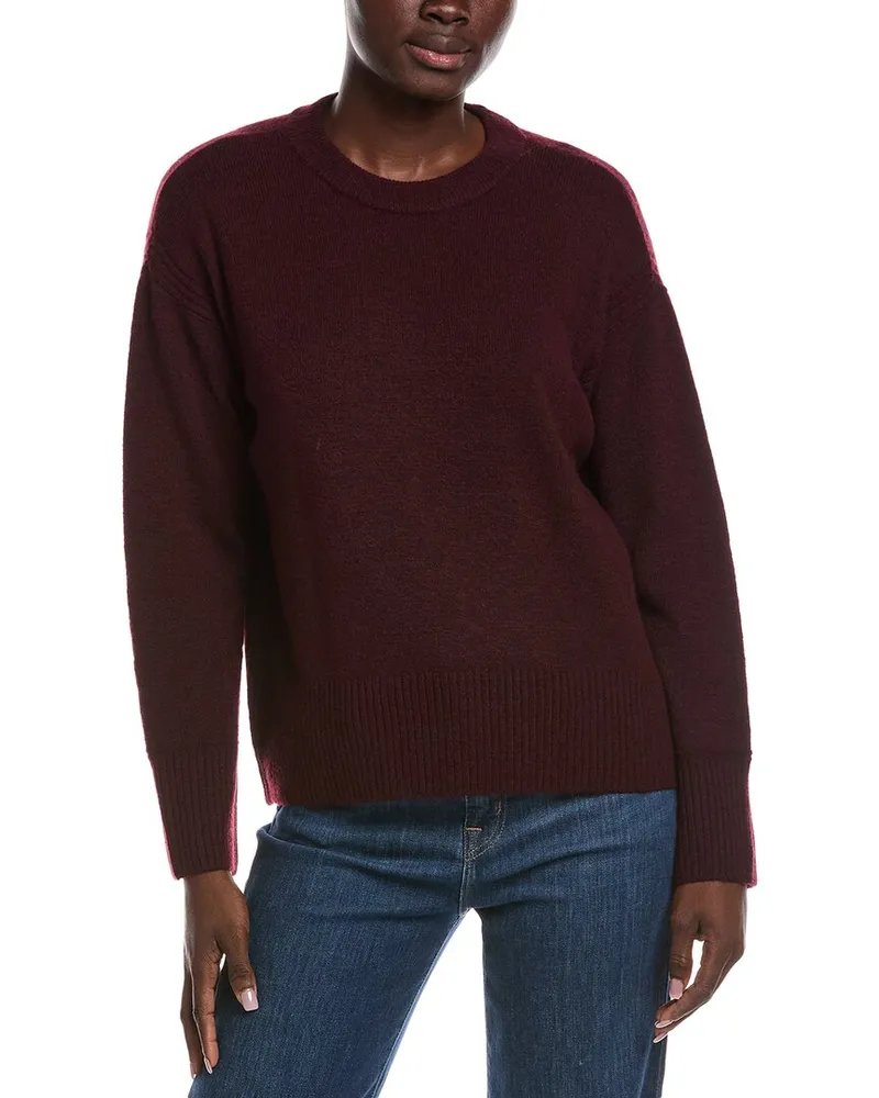 Vince Camuto Crewneck Sweater Red