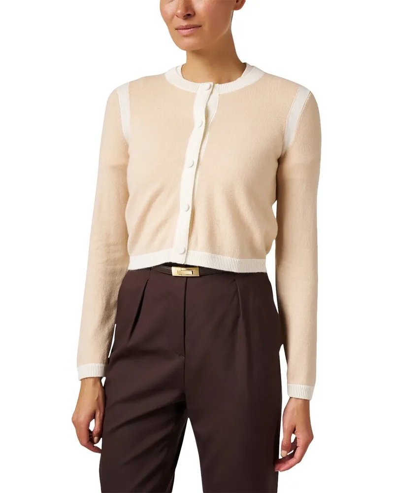 Paule Ka Wool & Cashmere-Blend Cardigan Nocolor