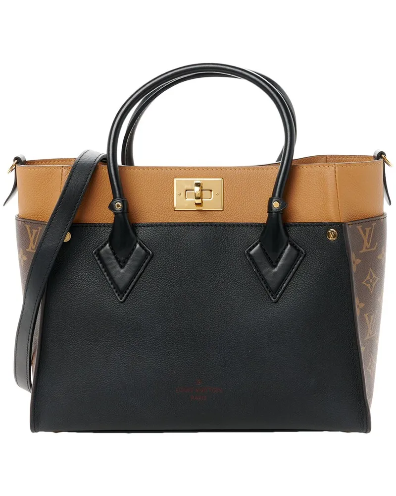 Louis Vuitton Black Calfskin Leather On My Side (Authentic Pre-Loved Nocolor