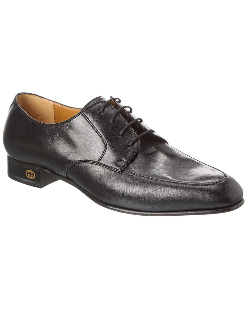 Gucci Leather Oxford Black
