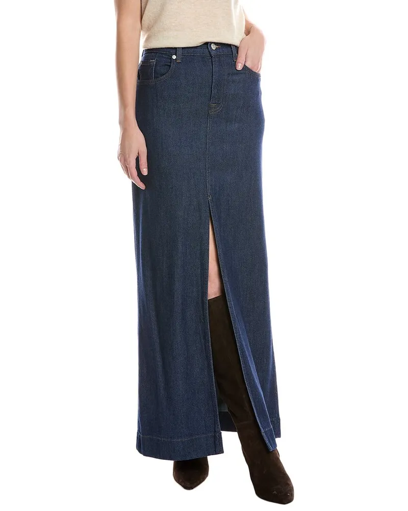 7 for all mankind Long Skirt Blue