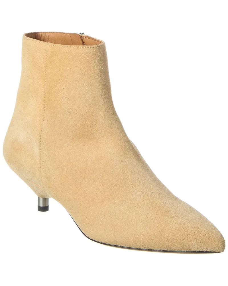 Isabel Marant Eana Suede Bootie Beige