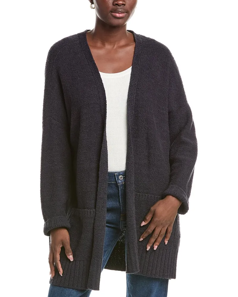 Eileen Fisher Plus Cardigan Navy