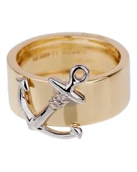 Hermès 18K Two-Tone Anchor Ring (Authentic Pre-Owned Nocolor