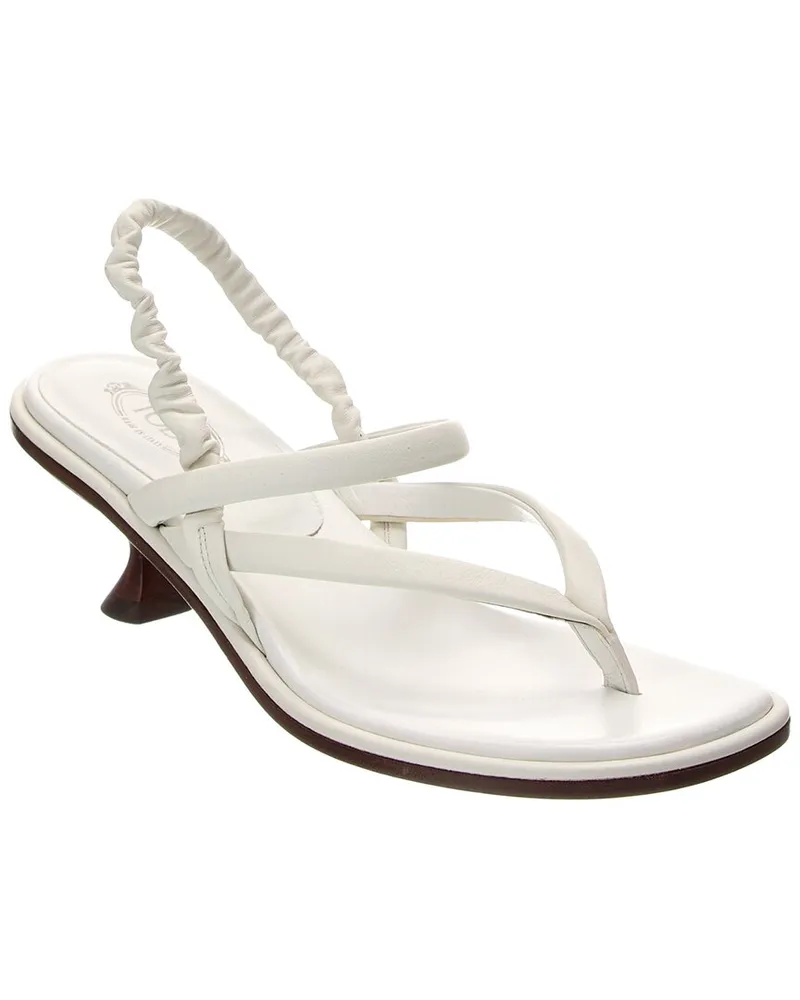 TOD'S TOD’s Leather Sandal White