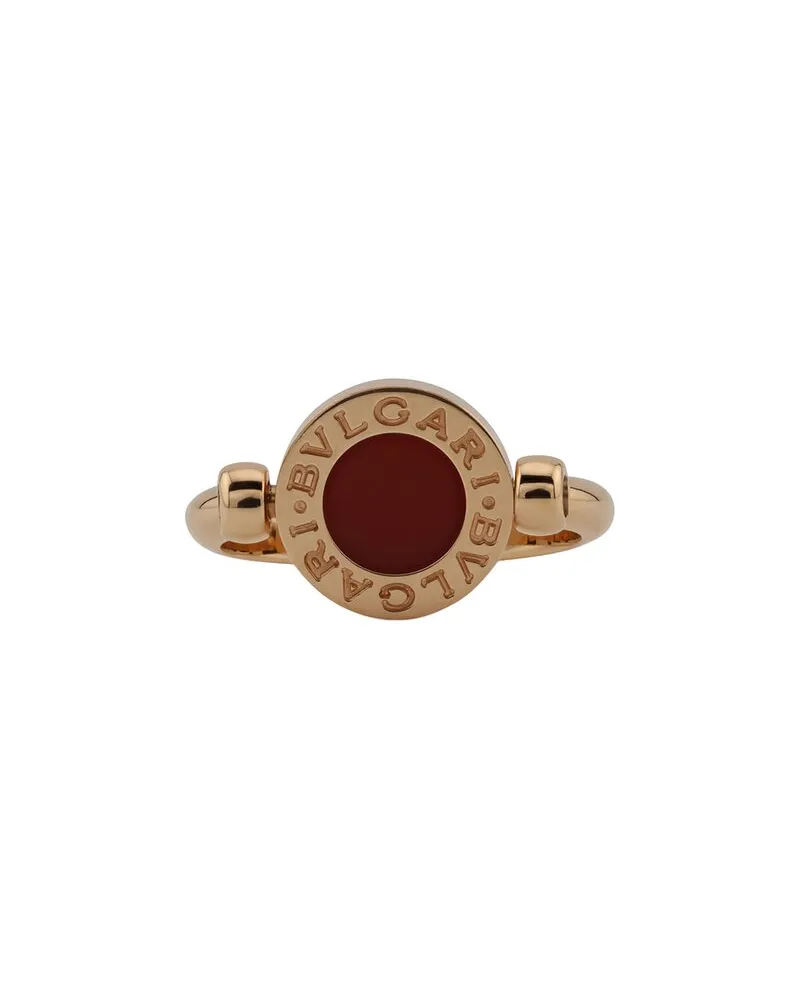 Bulgari 18K Rose Gold 1.00 ct. tw. Red Tourmaline Ring Nocolor