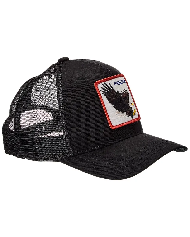 Goorin Bros. The Freedom Eagle Trucker Hat Black