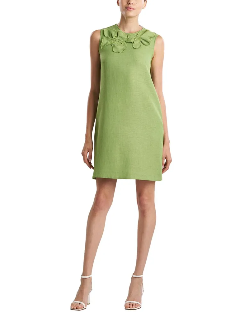 NATORI Shift Dress Green