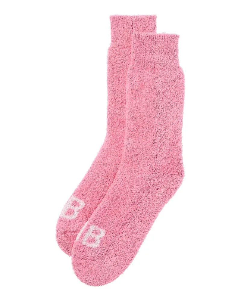 Balenciaga BB Logo Socks Black