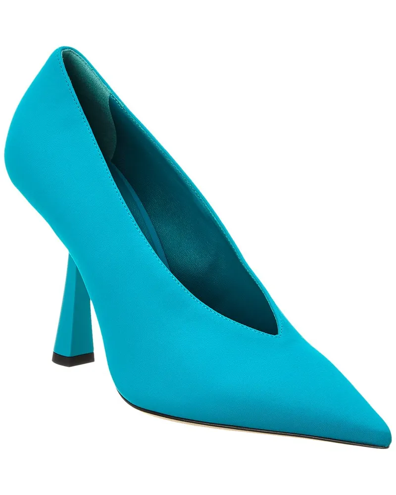 Jimmy Choo Maryanne 100 Lycra Pump Blue