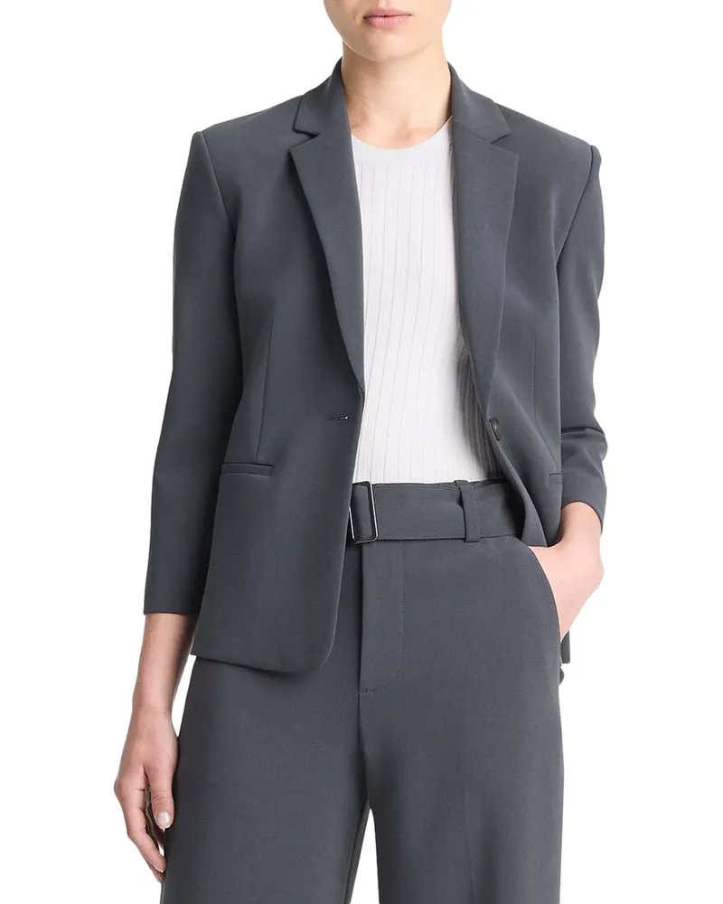 Vince Shrunken Blazer Grey