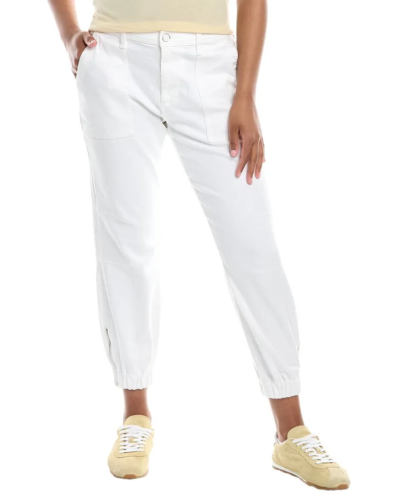 7 for all mankind Darted Boyfriend Jogger Pant White