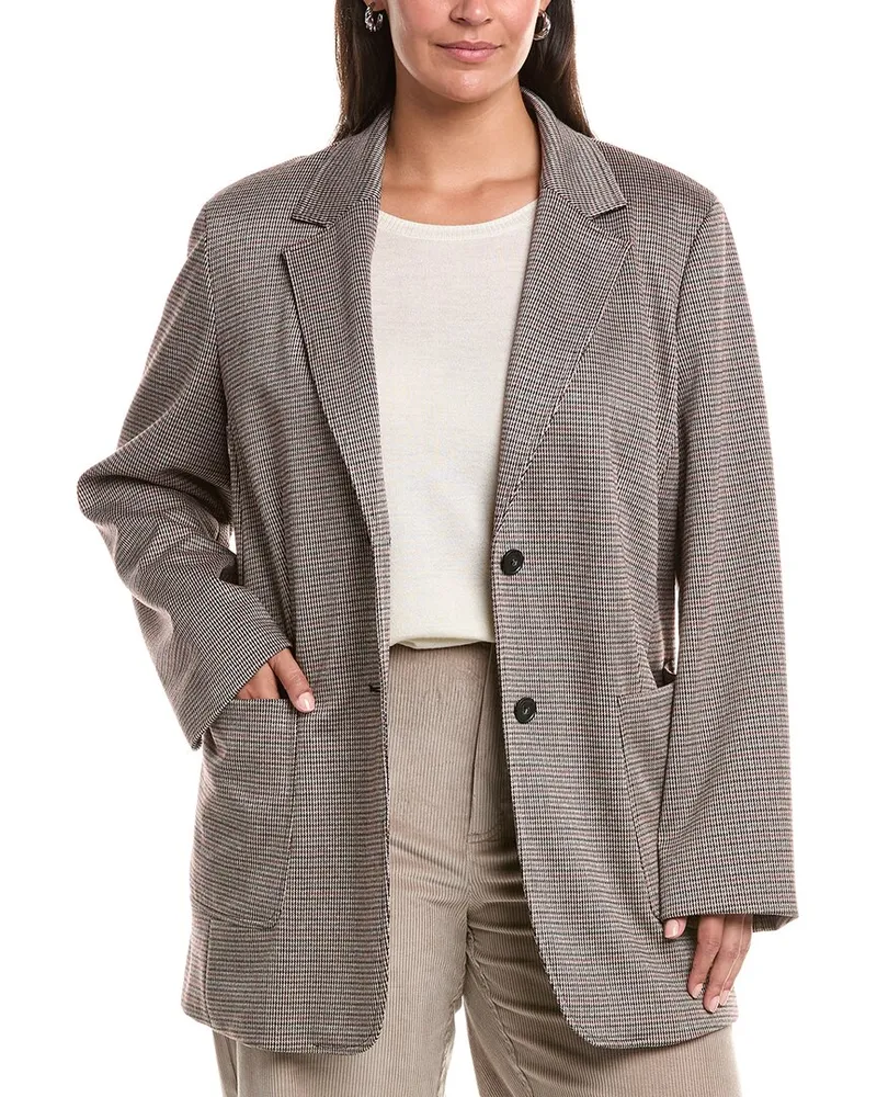 Marina Rinaldi Plus Satira Jersey Jacket Nocolor
