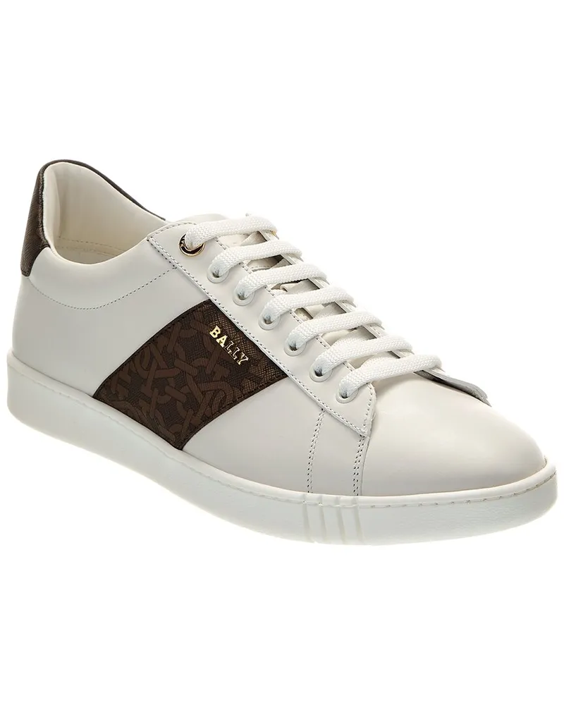 Bally Wilelm Leather Sneaker White