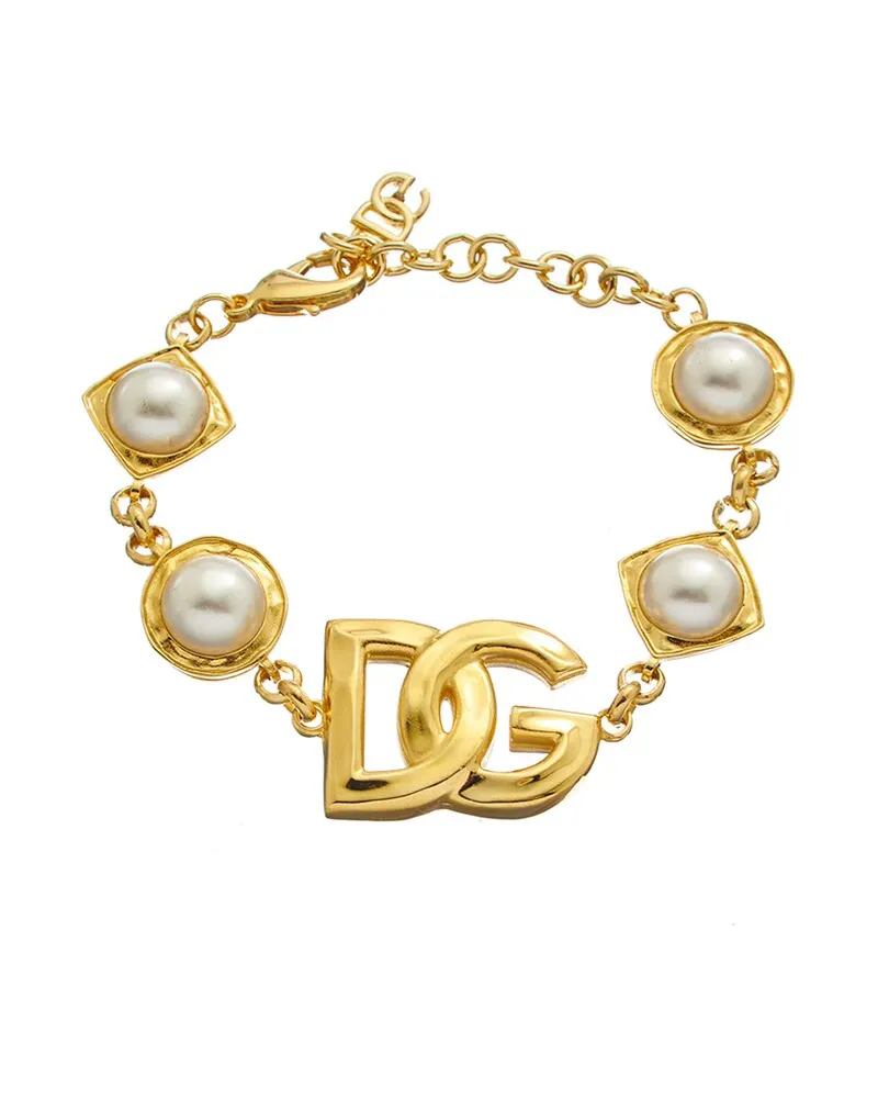 Dolce & Gabbana DG Logo Bracelet Gold