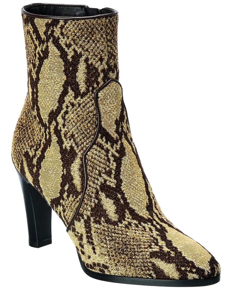 Celine Claude Knit Bootie Brown