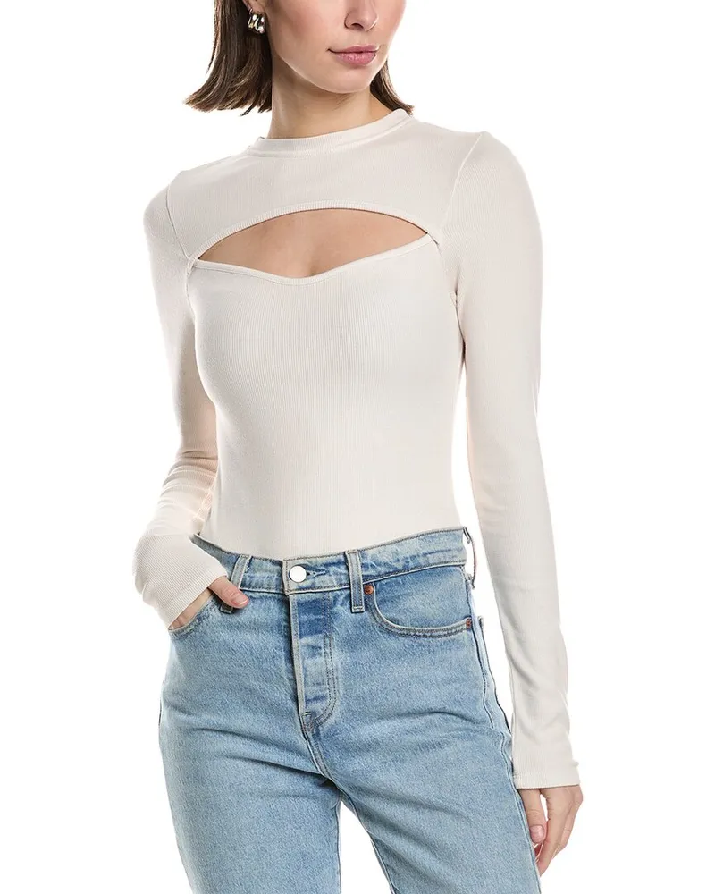 HUDSON Jeans Sweetheart Bodysuit Nocolor