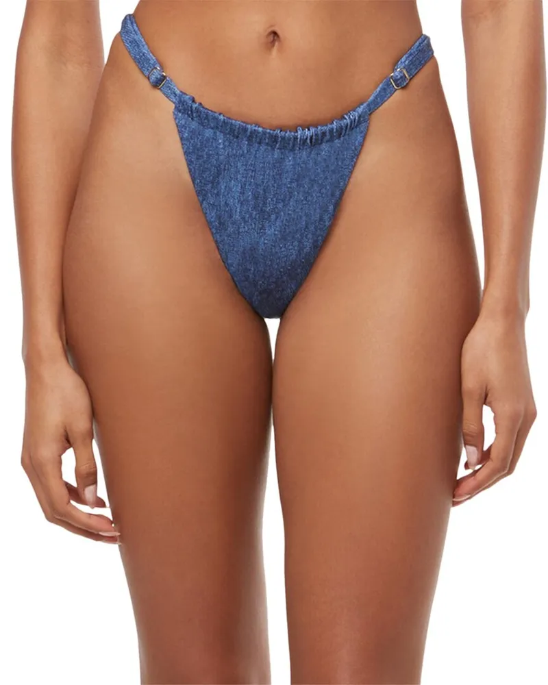 WeWoreWhat Adjustable Ruched Bottom Nocolor