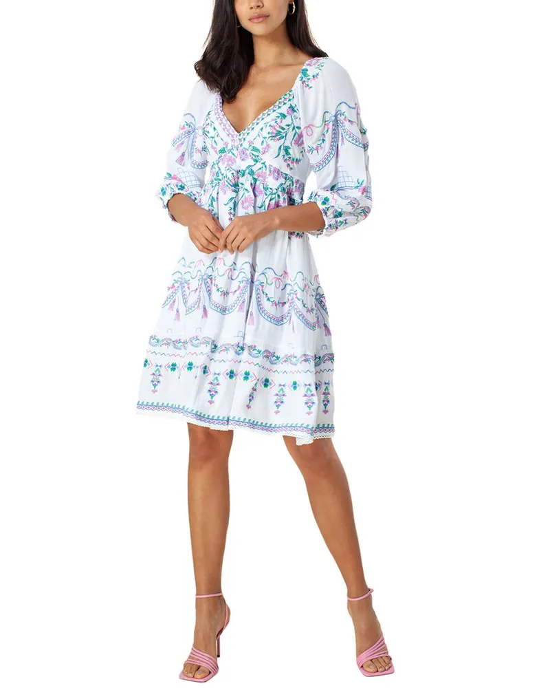 Hale Bob V Neck Maxi Dress Nocolor