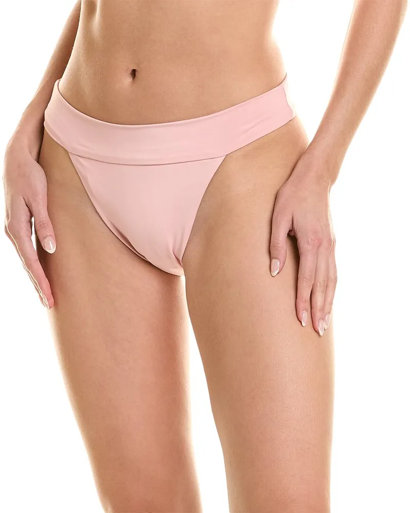 WeWoreWhat Cheeky High-Leg Bikini Bottom Nocolor