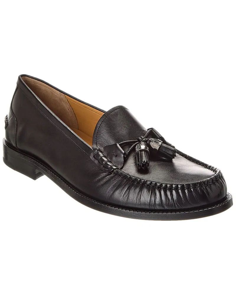 Bally Ribald Leather Loafer Black