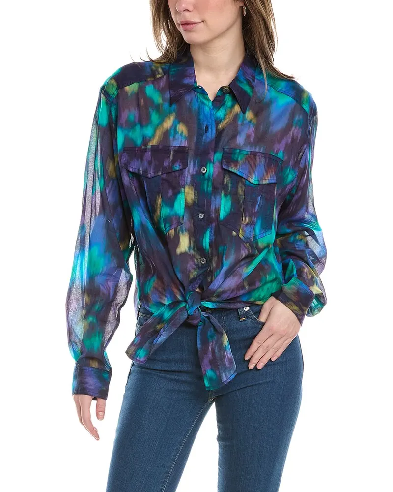 Isabel Marant Isabel Marant Etoile Nath Shirt Blue
