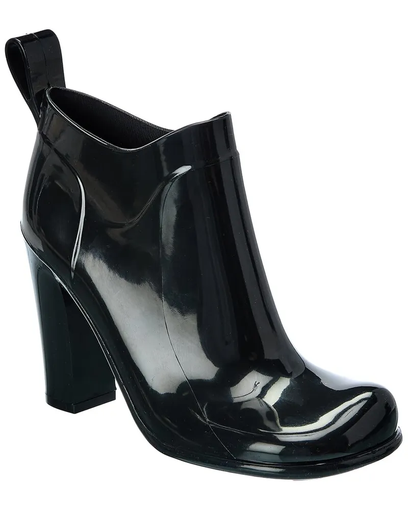 Bottega Veneta Shine Rubber Bootie Black