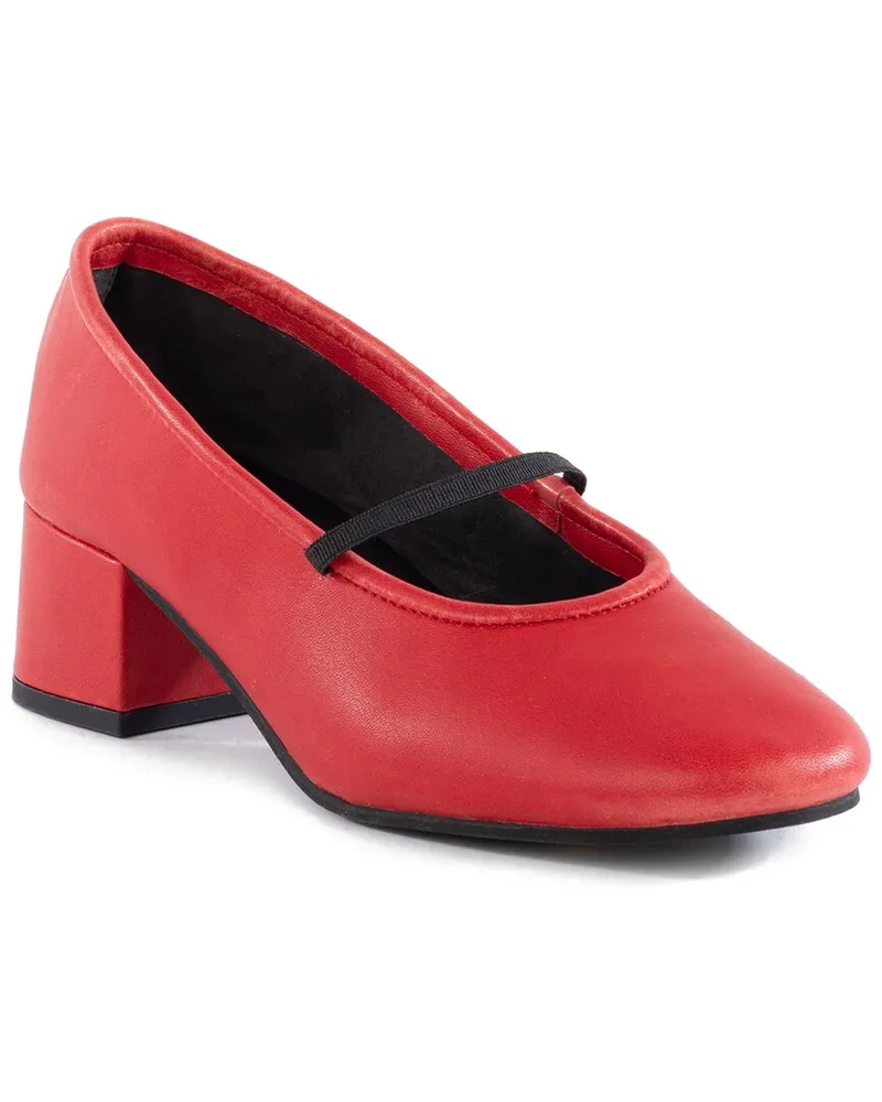 Seychelles Dusk To Dawn Leather Pump Red