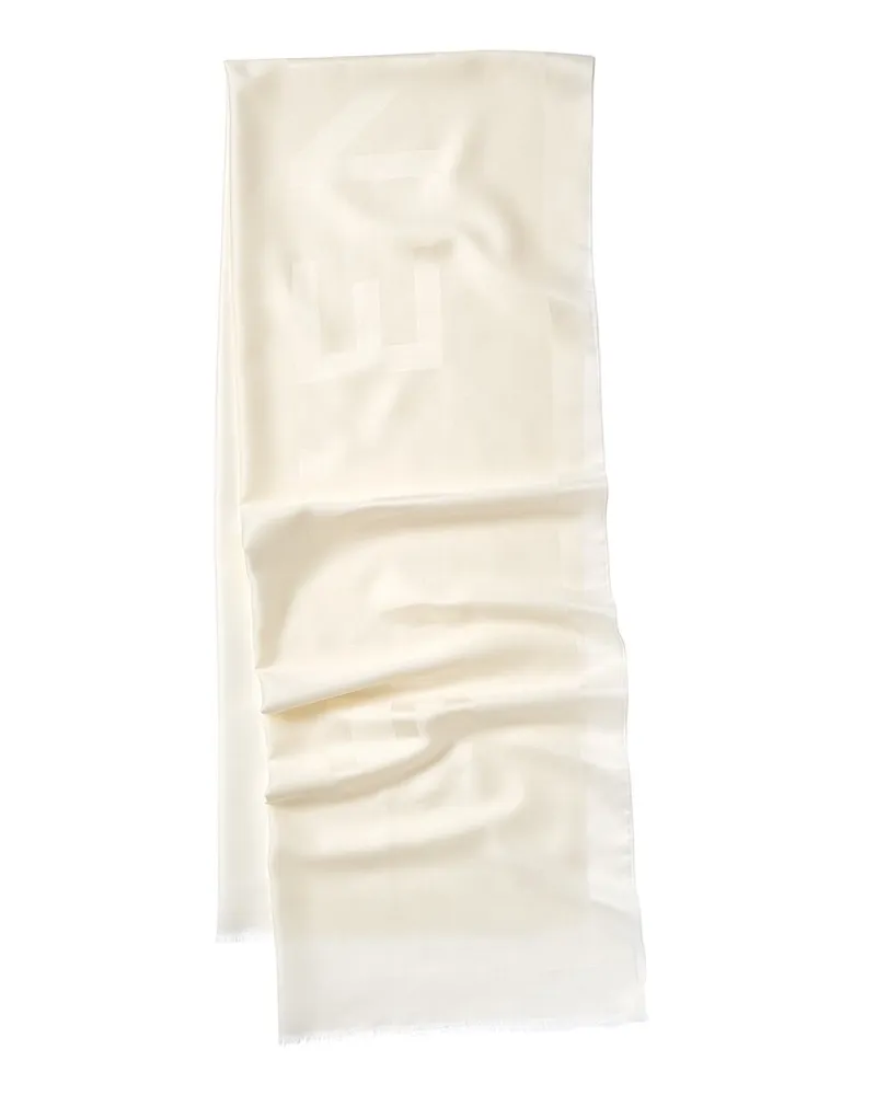 Givenchy 4G Wool Scarf White