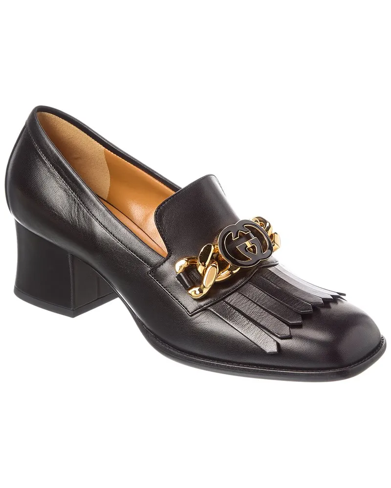 Gucci Jeanne Leather Pump Black