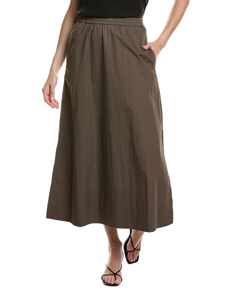 Kenneth Cole Maxi Skirt Brown