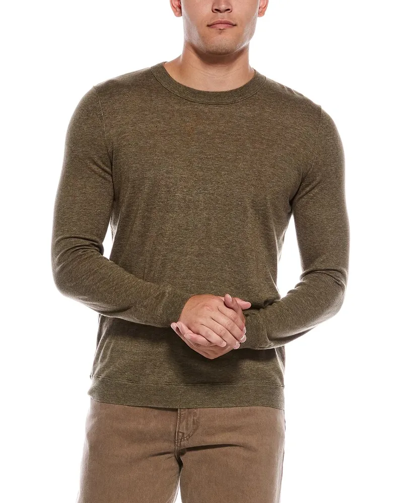 Autumn Cashmere Crewneck Sweater Green