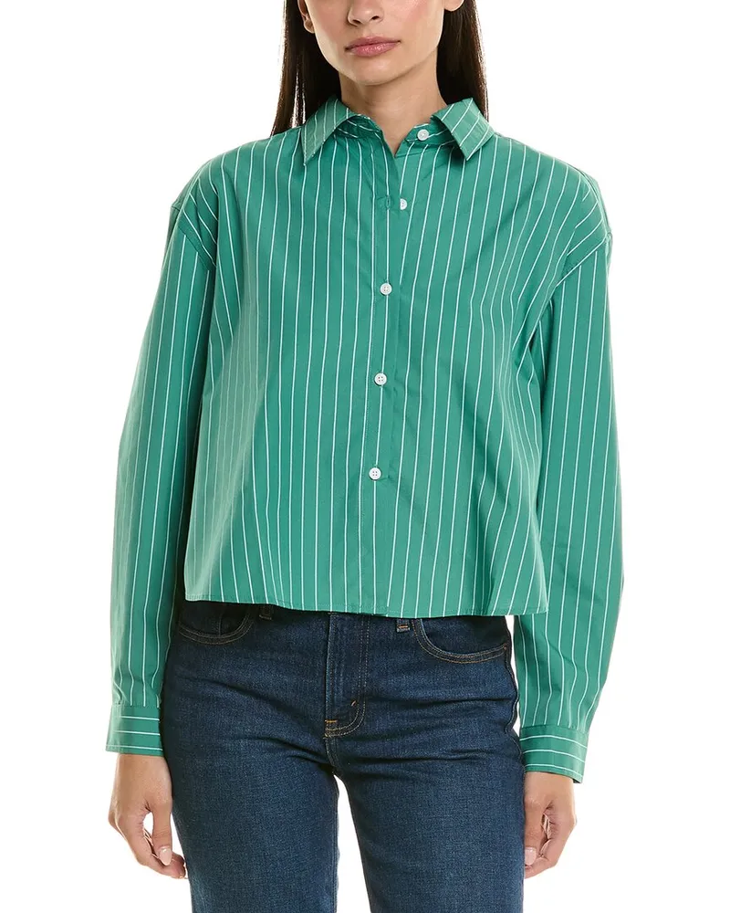 LnA Clothing Valyria Blouse Green