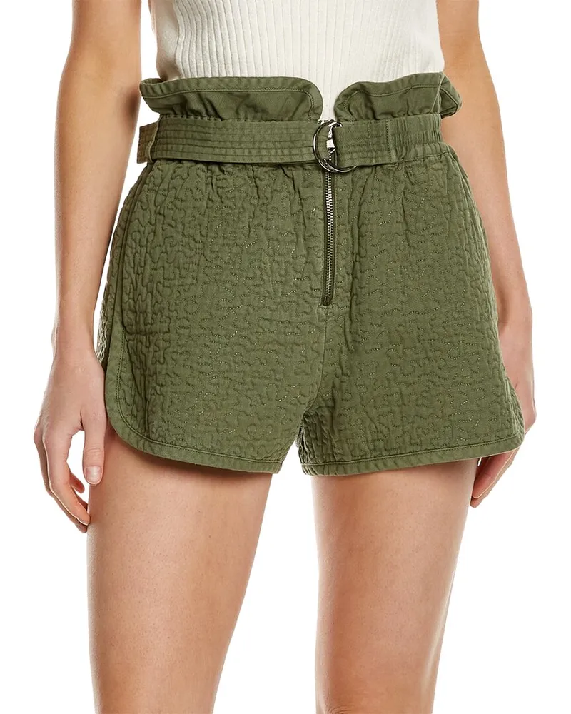 Sea Stan Sandwashed Quilt Short Green