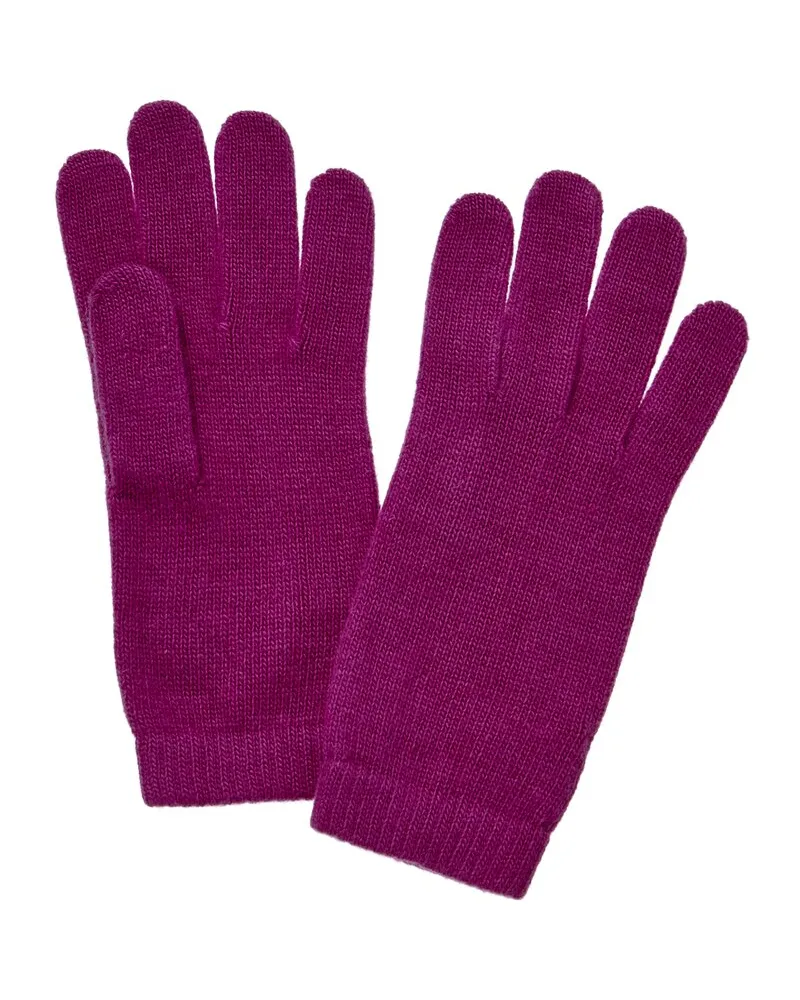 portolano  Women's Cashmere Very Berry Gloves Pink