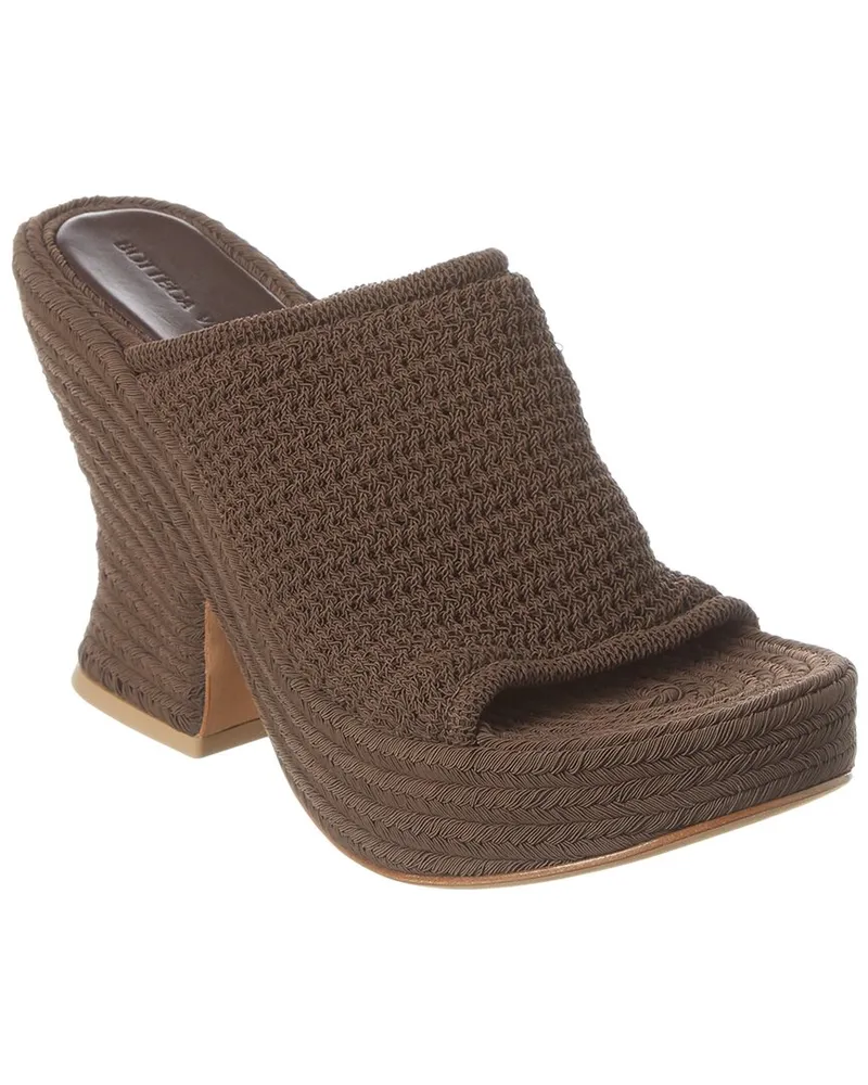 Bottega Veneta Wedge Mule Black
