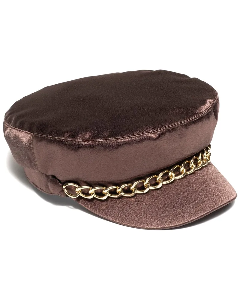 Eugenia Kim Marina Cap Brown