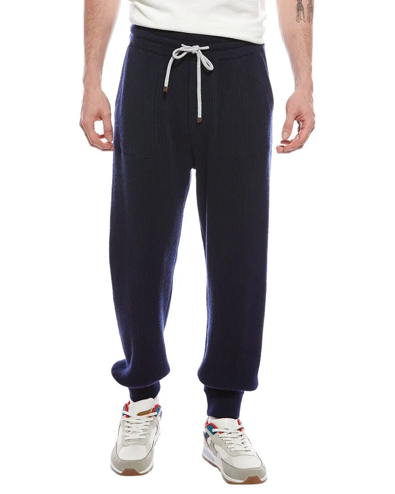 Brunello Cucinelli Cashmere Pant Nocolor