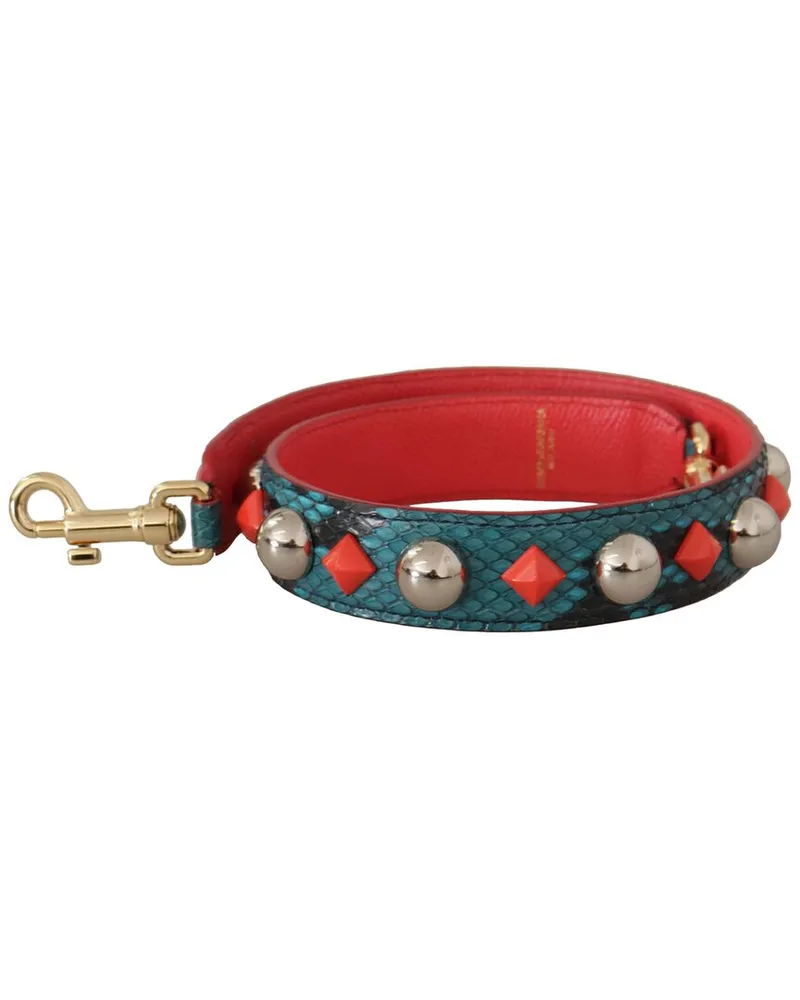 Dolce & Gabbana Leather Bag Strap Green