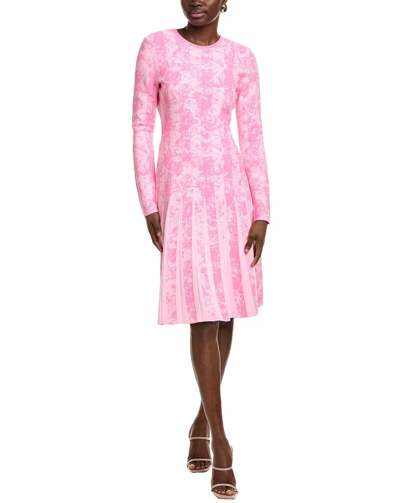 Lela Rose Mini Dress Pink