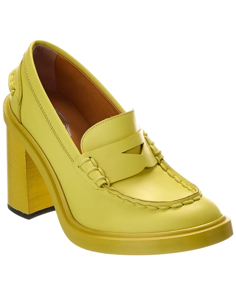 TOD'S TOD’s Leather Pump Yellow