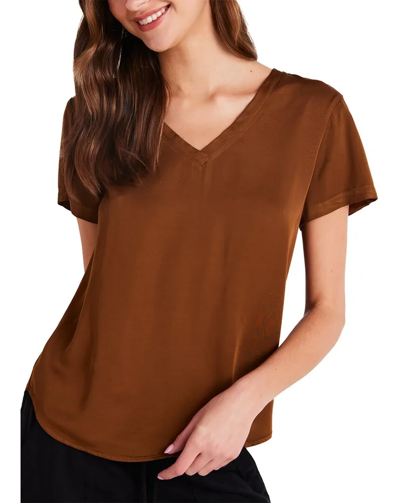 Bella Dahl V-Neck T-Shirt Nocolor
