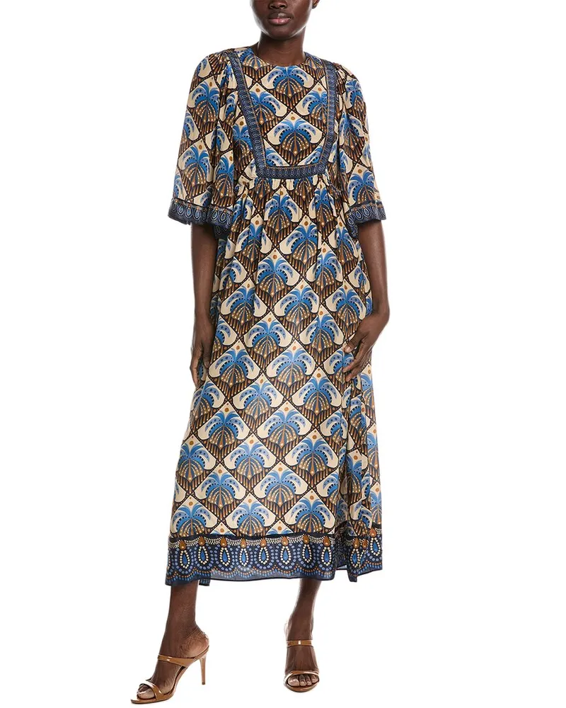 FARM Rio Cocopalm Maxi Dress Brown