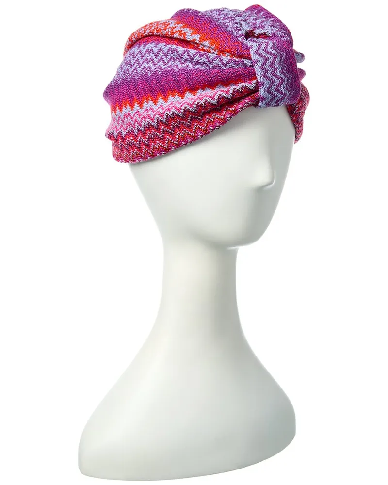 Missoni Wool-Blend Turban Red
