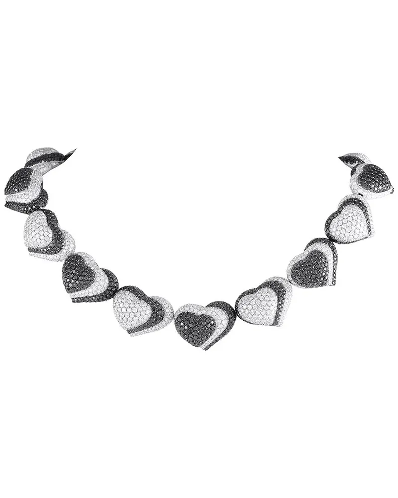De Grisogono 18K 57.56 ct. tw. Diamond Hearts Necklace (Authentic Pre-Loved Nocolor