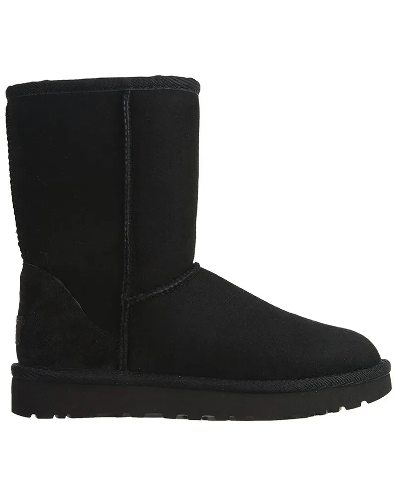 UGG Women's Classic Short II Suede Boot Black