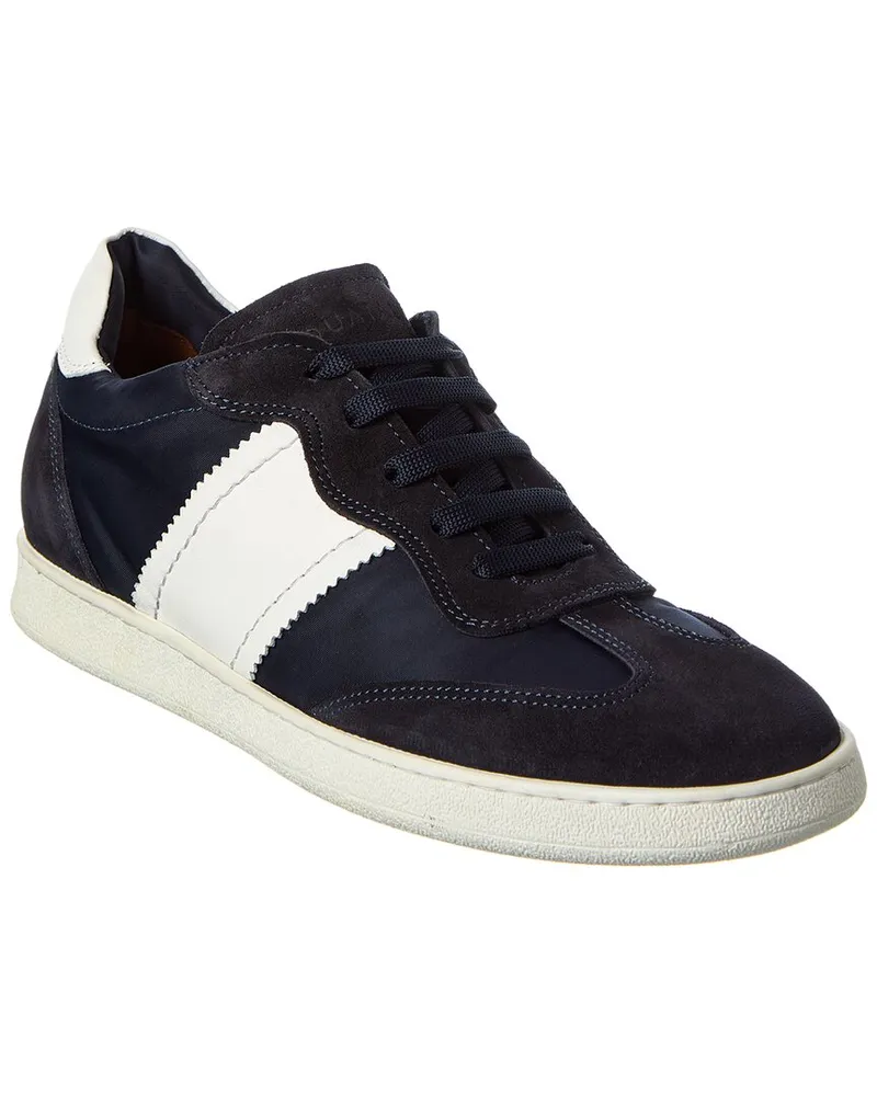 Aquatalia Biagio Suede Sneaker Nocolor