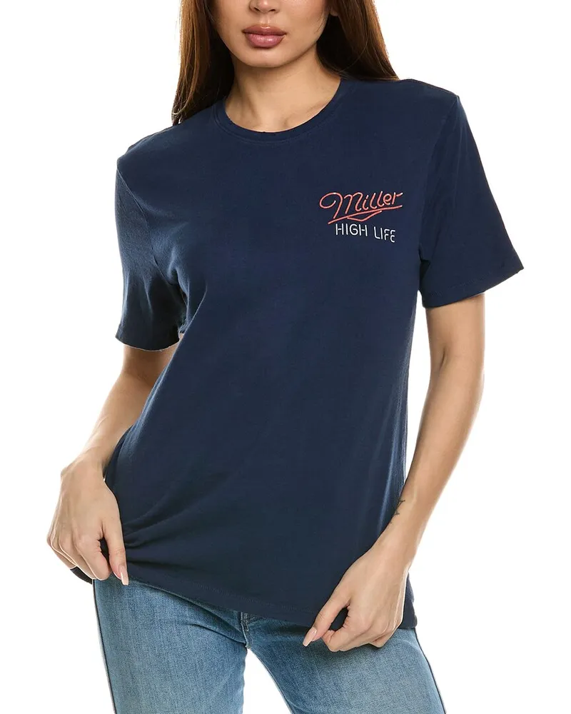 Junkfood Welcome To The High Life T-Shirt Blue