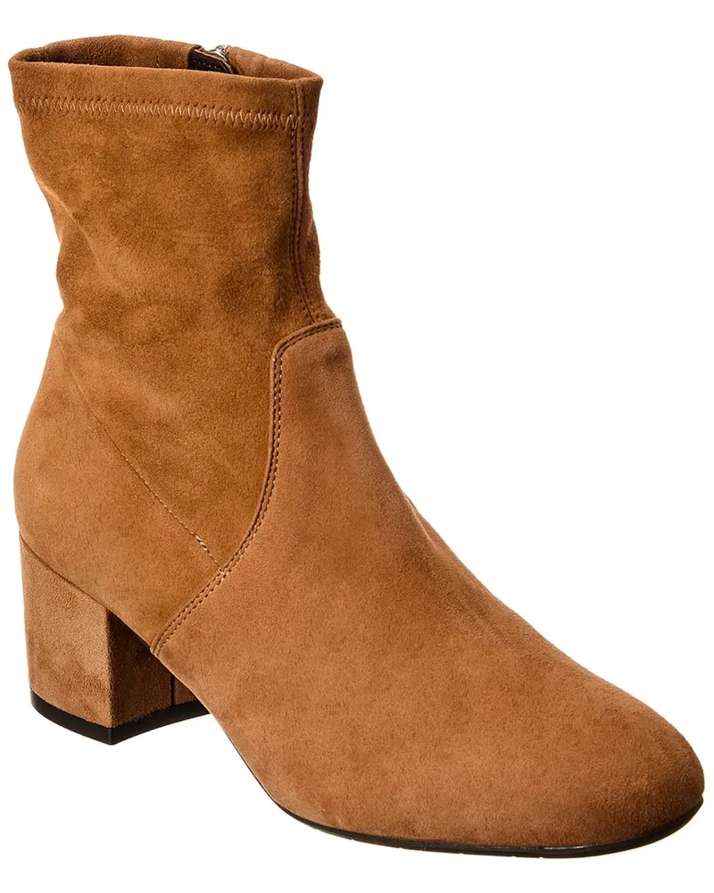 Aquatalia Lilianne Weatherproof Suede Boot Brown